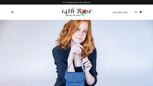 14th Rose - Handbags, Purses, Woman's Bags - handbags made in usa
