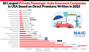 NAIC 2025 Market Share | Top 25 Private Passenger Auto Insurers - top 10 auto insurance companies in usa