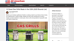 12 Great Gas Grills Made in the USA (2025 Brands List) - grills made in usa