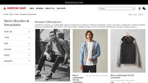 Men's Hoodies & Sweatshirts | American Giant - made in usa hoodie