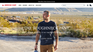 The Roughneck Pant for Men - Made in USA - American Giant - made in usa workwear