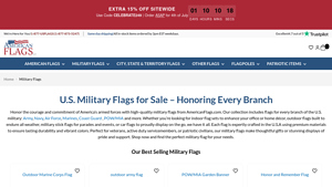 Military Flags - Indoor, Outdoor, Stick Flags & More - American Flags - american flags made in usa by veterans