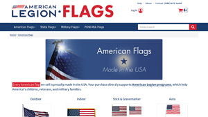 American Flags - AmericanLegionFlags.com - american flags made in usa by veterans