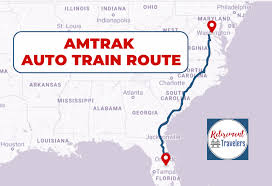 Auto Train Highlights | US Train Travel Guide - Amtrak Guide - auto train routes in usa