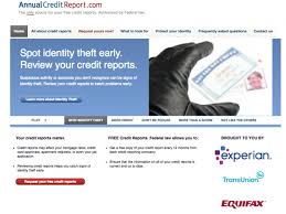 Annual Credit Report.com - Home Page - credit agencies in usa