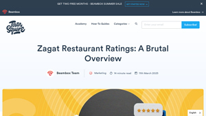 Zagat Restaurant Ratings: What You Need to Know | Beambox - zagat services usa