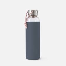 Glass Water Bottle - Black+Blum USA - water bottles made in usa