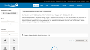 Shop New Honda Vehicles for Sale in Tampa, FL - honda vehicles usa