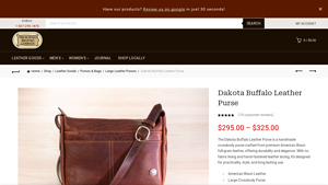 Dakota Purse - Made In USA | Buffalo Billfold Company - purses made in usa