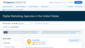 Top Digital Marketing Agencies in the USA 2025 - Capterra - digital marketing agency in usa