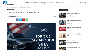 Top 5 US Auto Auction Sites 2025 - CAR FROM JAPAN - usa copart auto auction