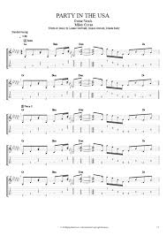 Party in the USA - Chords Easy - Miley Cyrus (Version 1) | Guitar ... - part in the usa