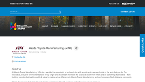 Mazda Toyota Manufacturing (MTM) | Manufacturing / Industry - : Catch ... - mazda toyota manufacturing usa inc