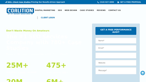 Top-Ranked SEO Company And Agency | Coalition Technologies - seo agency usa