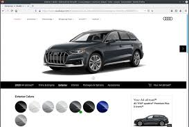 Audi Car Configurator - audi build usa