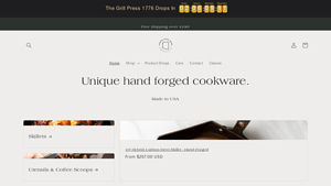 Copper State Forge Unique Hand Forged Cookware. - pans made in usa
