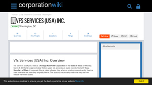 Vfs Services (USA) Inc. in Washington DC - Company Profile - vfs services usa inc