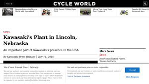 Kawasaki's Plant in Lincoln, Nebraska - Cycle World - kawasaki motors manufacturing corp usa