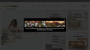 Organic Mattresses & bedding from Earthsake - ecofriendly 100% natural ... - sheets made in usa