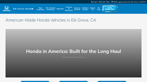 Honda in America | Built in the USA | Elk Grove Honda - honda vehicles usa