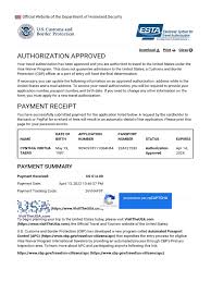Official ESTA Application Website, U.S. Customs and Border Protection - border customs usa
