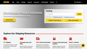 LTL Freight Shipping | America's Top Private Freight Carrier | Estes - usa trucking company