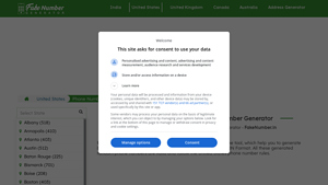 United States (+1) Fake Phone Number Generator - fake mobile phone number usa