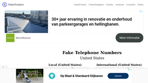 Fake United States Phone Numbers | FakeNumber.org - fake mobile phone number usa