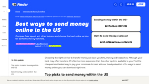 Best ways to send money online: Top Picks | Finder - online money transfer services in usa