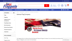 Veteran Flag Company - Flagpole Store - american flags made in usa by veterans