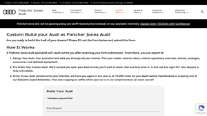 Build Your Car | Fletcher Jones Audi - audi usa build and price