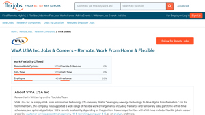 VIVA USA Inc - Remote Work From Home Jobs & Careers - FlexJobs - viva usa inc