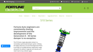 510 Series | Fortune Coilovers | Fortune Auto Products - fortune auto usa