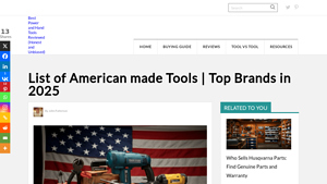 List of American made Tools | Top Brands in 2025 - tools made in usa