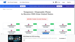 Use United States Disposable Numbers to Receive SMS in 2025 - FreePhone - fake mobile phone number usa