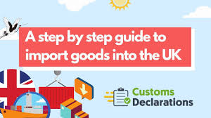 Import goods into the UK: step by step - GOV.UK - importing from the usa