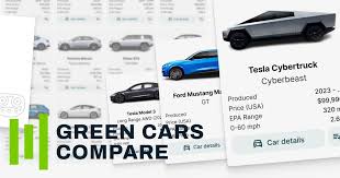 Green Cars Compare: USA Electric Vehicle Hub (ex. EV Compare) - electric cars usa