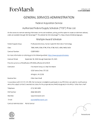 Marsh USA, Inc - GSA Advantage - marsh usa inc
