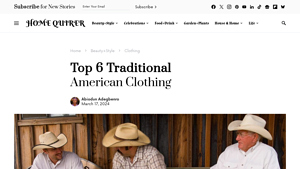 Top 6 Traditional American Clothing - Home Quirer - usa traditional clothing