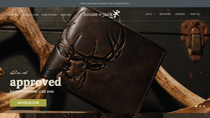 Men's Full Grain Leather Wallets | House of Jack Co.® - made in usa wallet