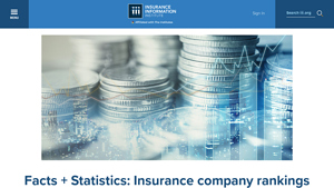 Facts + Statistics: Insurance company rankings - III - top insurance companies in usa