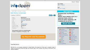 KAO USA Inc. United States, Cincinnati | Info-clipper.com - kao usa inc