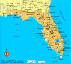 Florida Map: Regions, Geography, Facts & Figures | Infoplease - part of florida in usa