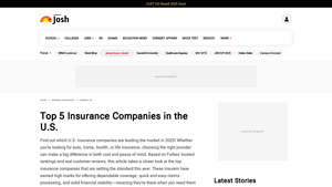 List of Top 5 Insurance Companies in the United States - Jagran Josh - top insurance companies in usa
