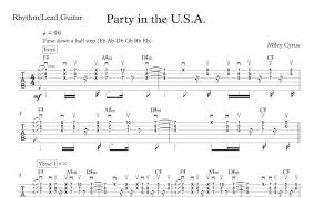 Party in the USA | Joey Cobra | Guitar Tab - part in the usa