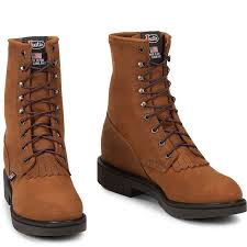 Made in The USA with Global Parts - Justin Boots - boots made in usa
