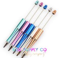 Beadable Pens - KKC Supply Co, LLC - beadable pen supplies wholesale usa
