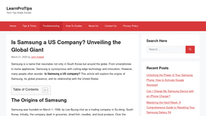 Is Samsung a US Company? Unveiling the Global Giant - samsung company usa