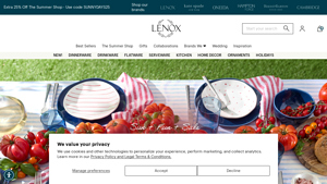 Everyday Dinnerware, Flatware Sets, and Décor - Lenox Corporation - made in usa silverware