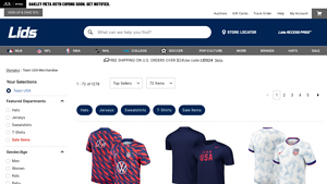 Team USA Gear, Team USA Jerseys, Store, Pro Shop, Apparel - Lids - olympics team usa apparel